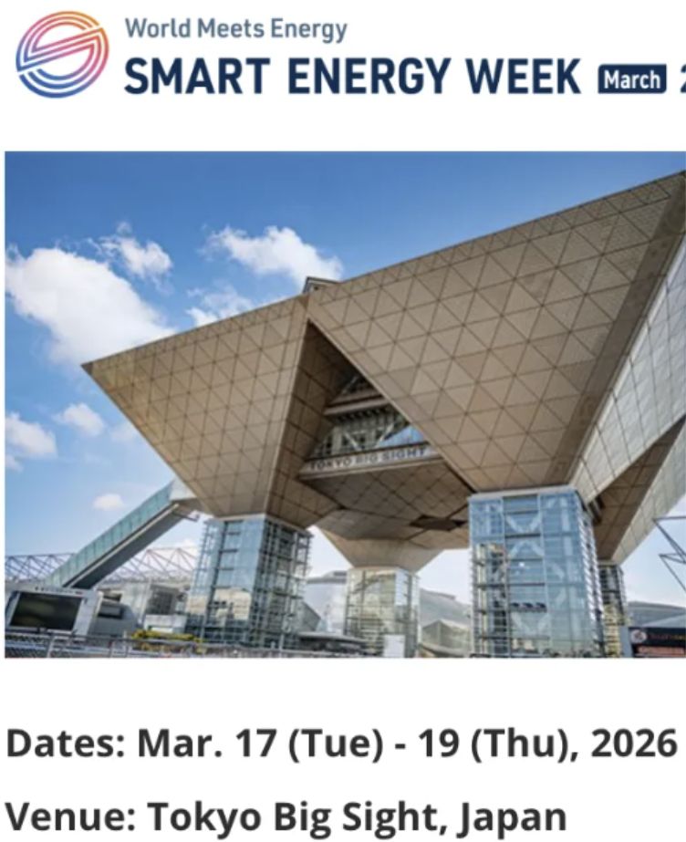 Smart Energy Week Japan Tokyo Big Sight
